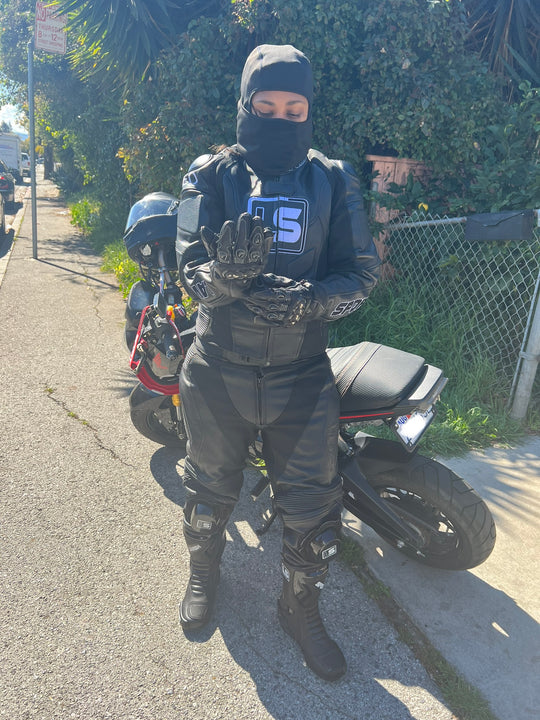 Pressure Racing Performance Leather Trousers