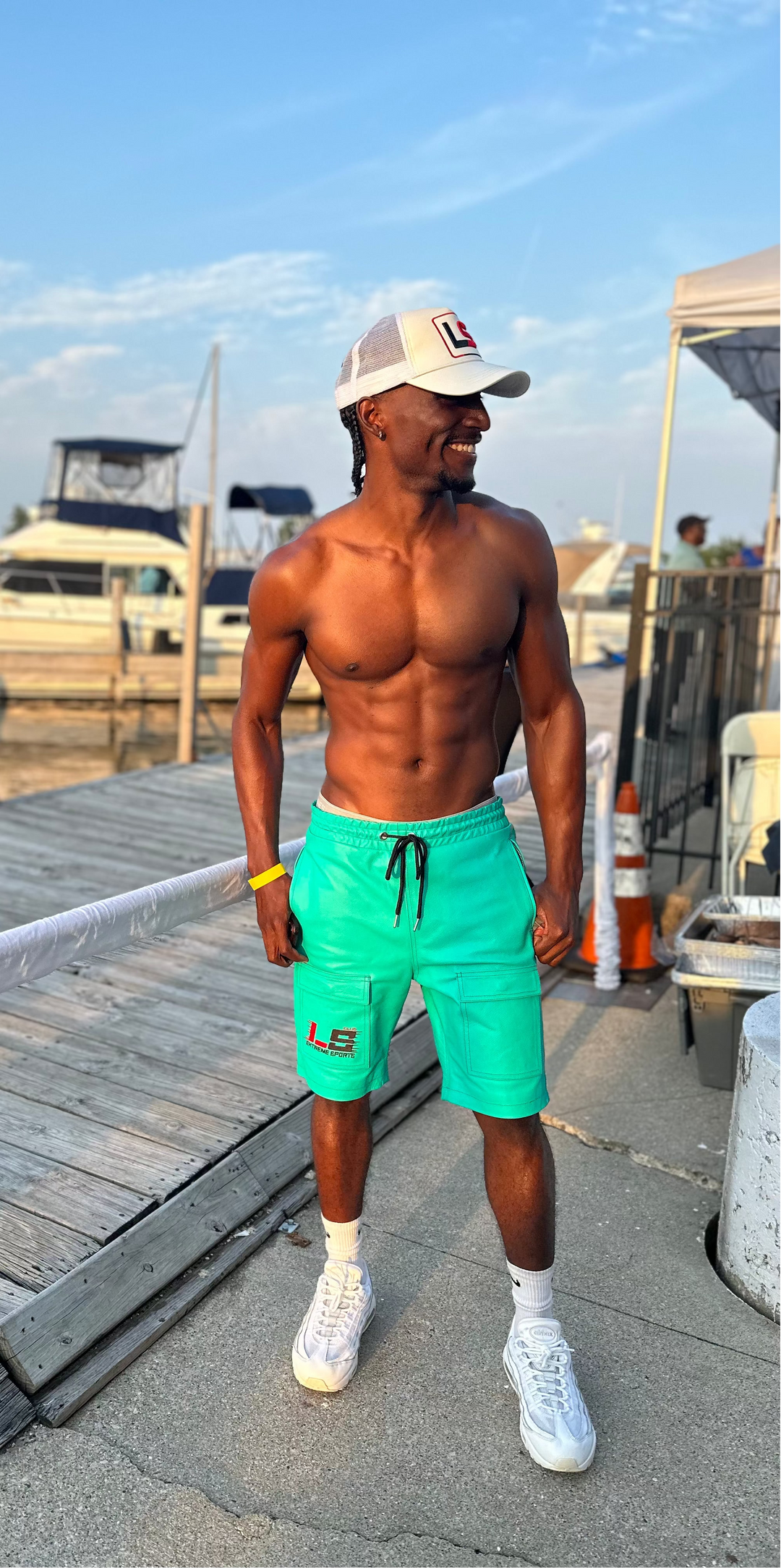 LS Extreme Sports Leather Shorts