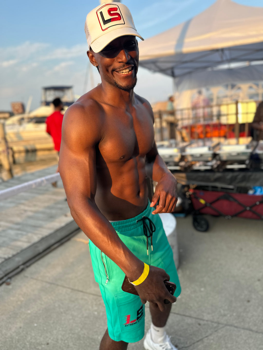 LS Extreme Sports Leather Shorts