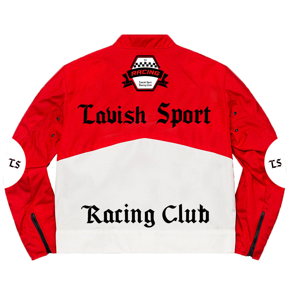 Lavish "üppig" Sport Racing Team Leather Jacket