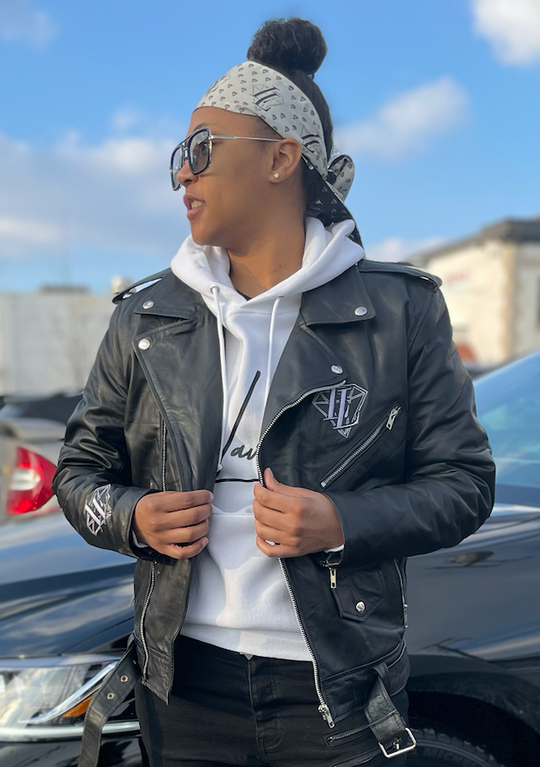 Diamond Leather Fashion Jacket