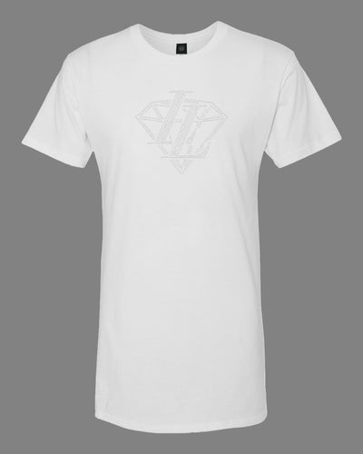 Lavish Diamond Rhinestone Oversized Shirt